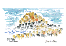 Load image into Gallery viewer, Giants Causeway Northern Ireland Glenn Thompson Watercolour