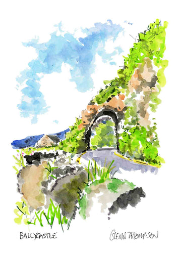 Red Arch Ballycastle a Glenn Thompson print