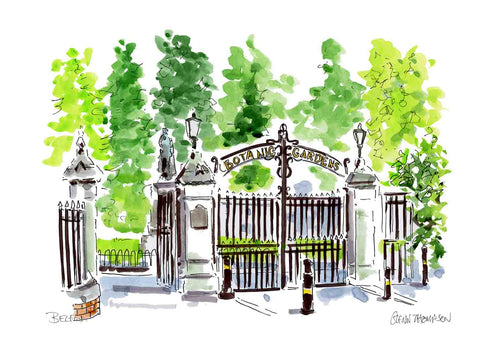Botanic Gardens Belfast a Glenn Thompson Print