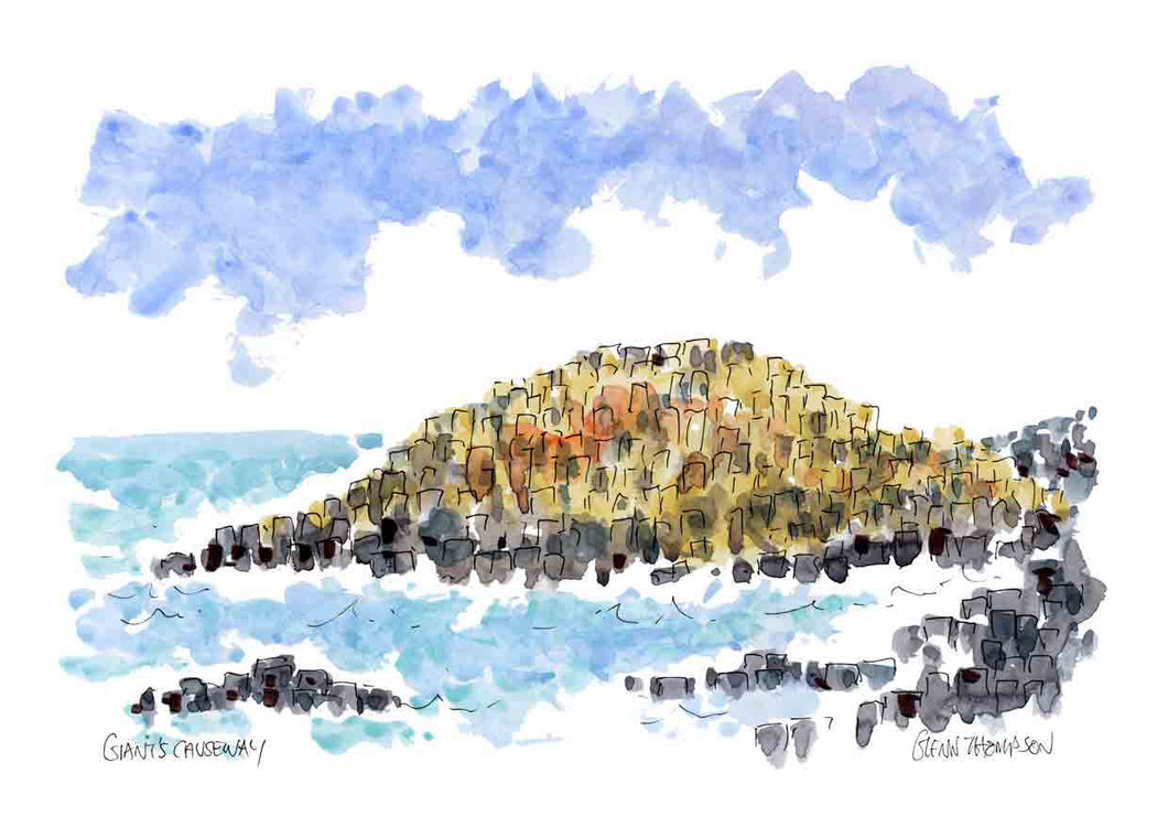 Giants Causeway a Glenn Thompson print