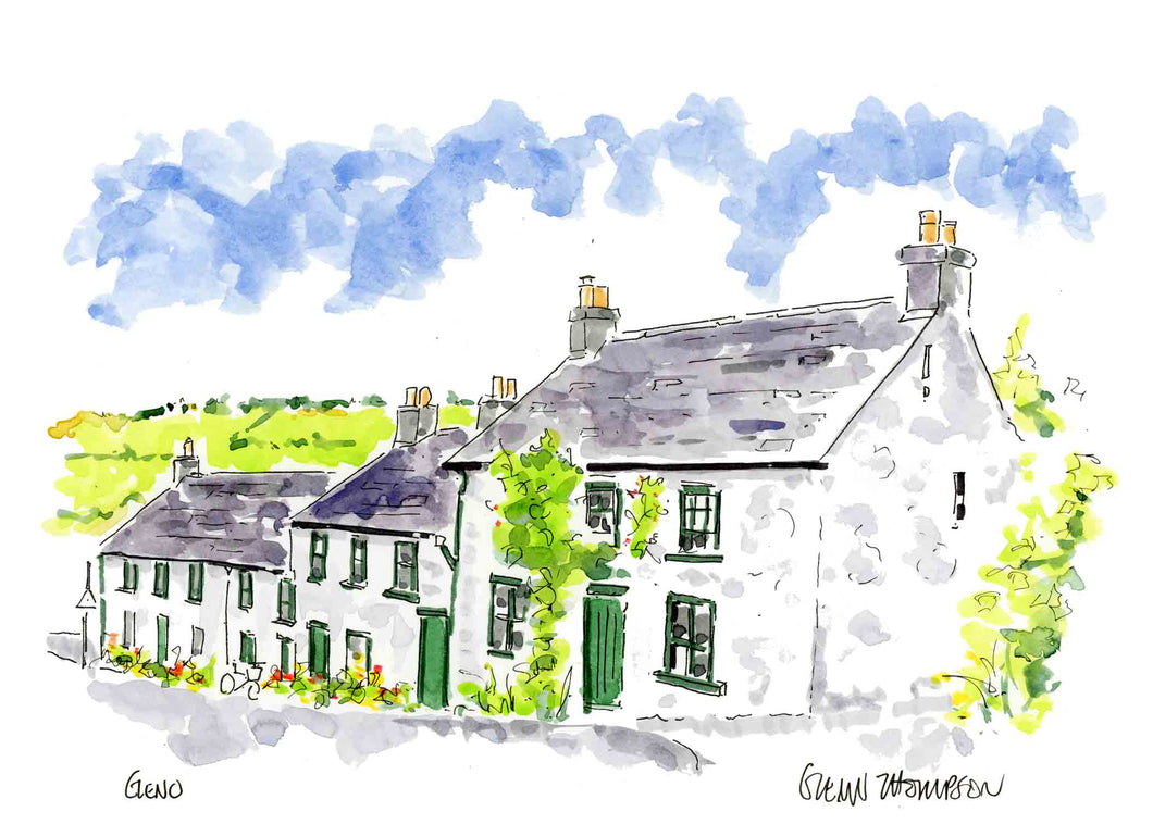 Gleno a Glenn Thompson original watercolour