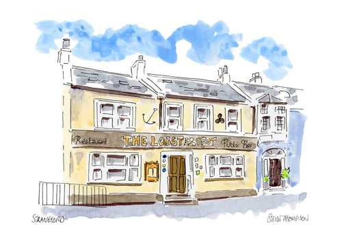 Lobster Pot Strangford a Glenn Thompson Print