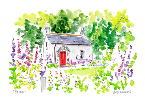 Lock Keepers Cottage Belfast a Glenn Thompson Print