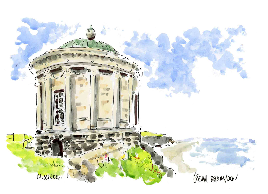 Mussenden a Glenn Thompson original watercolour