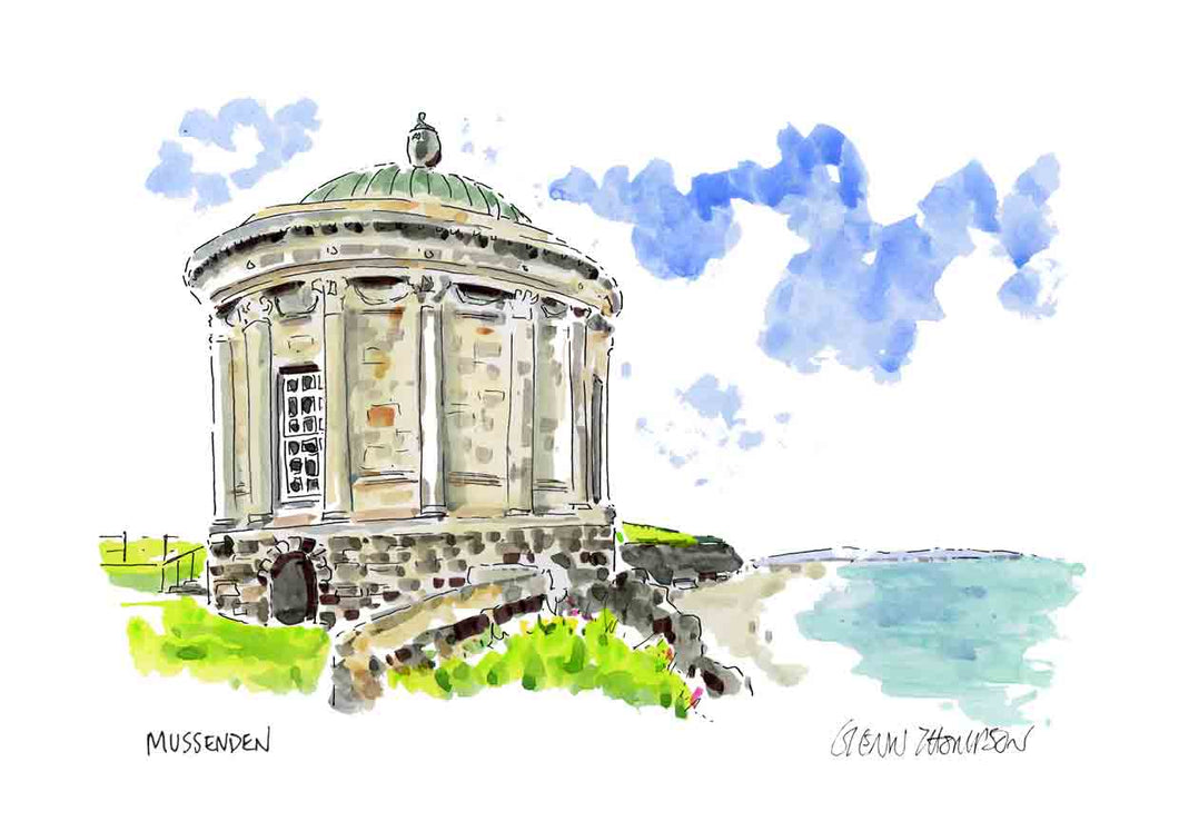 Mussenden Temple a Glenn Thompson Print