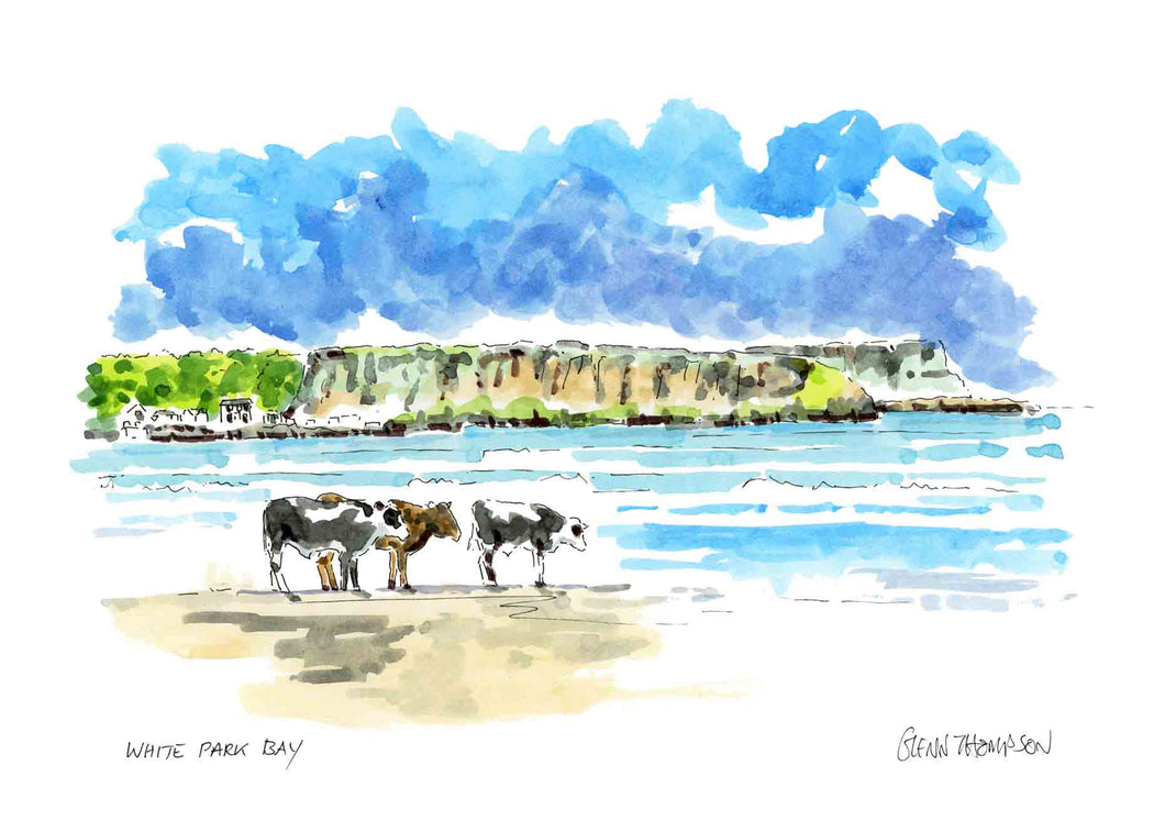 White Park Bay a Glenn Thompson Print